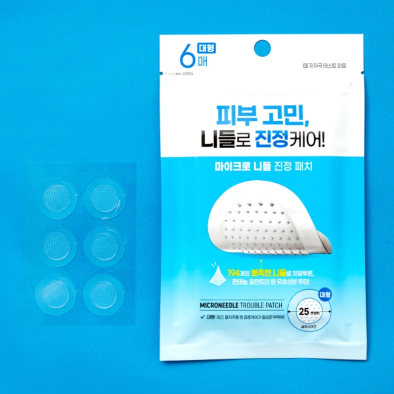 MIMORANG - 積雪草和茶樹油微針痘痘貼6EA