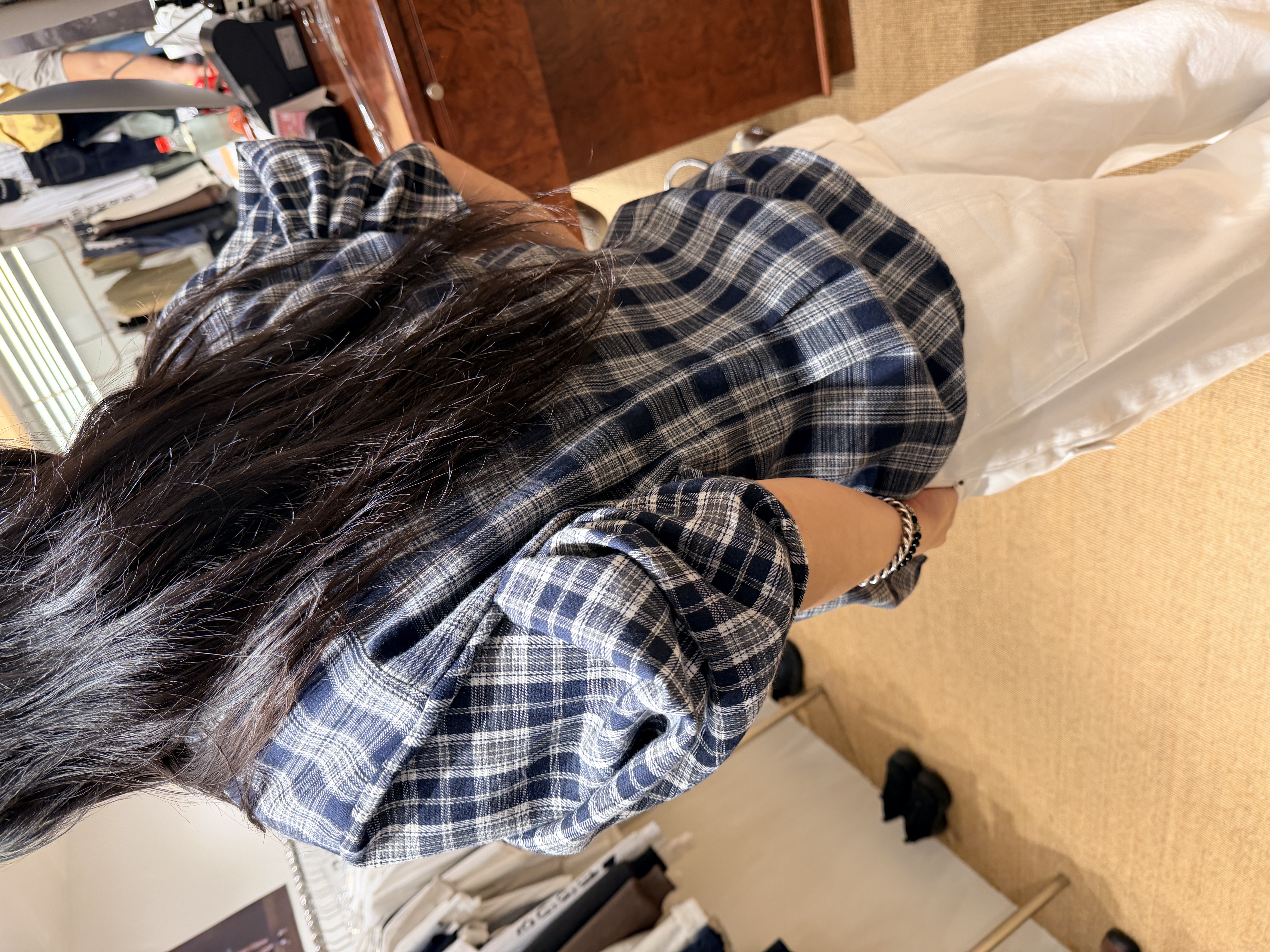Checked shirt
