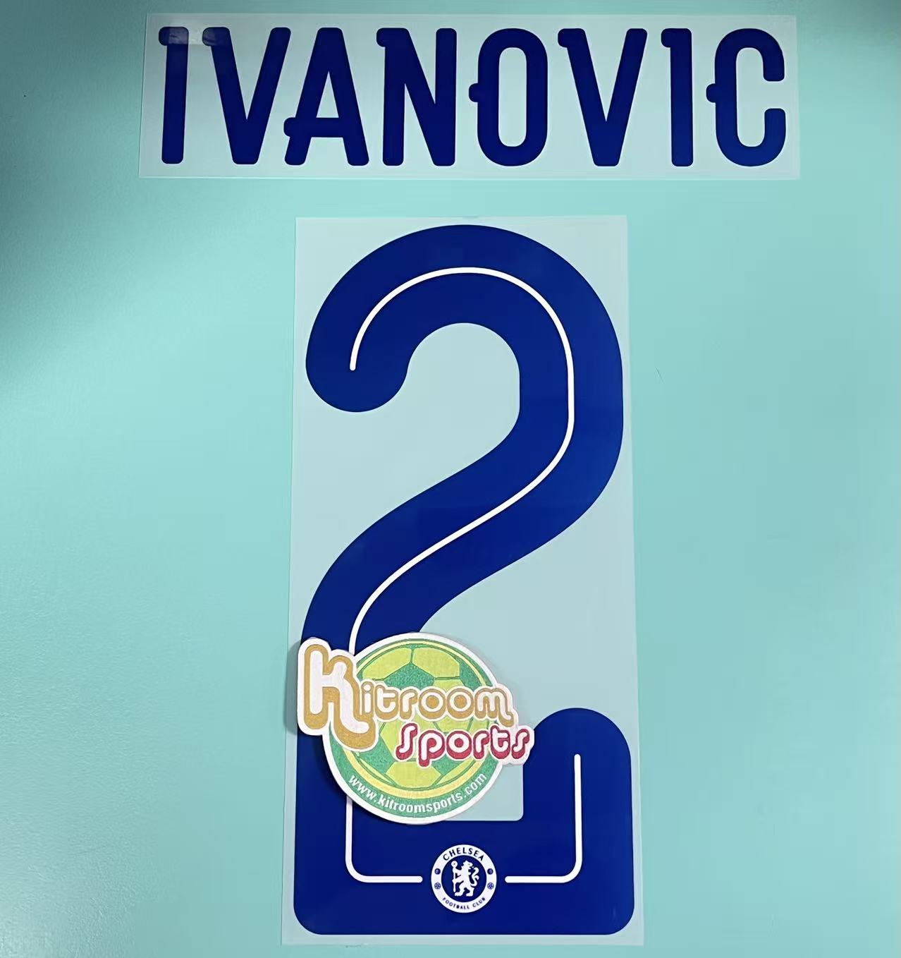 2015-16 Chelsea Away UCL Nameset #2 IVANOVIC