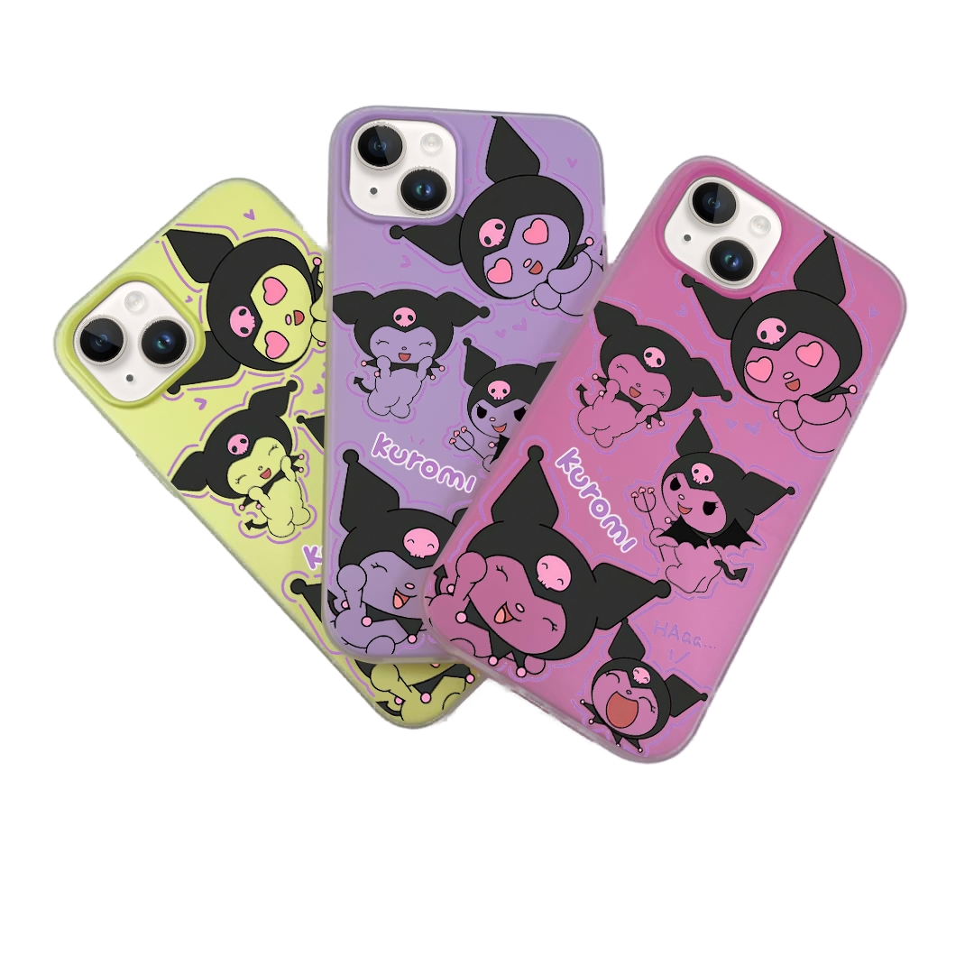 JELLY CASE PHONE FOR IPHONE - DESIGN KUROMI F