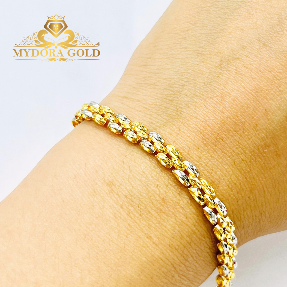 MYDORA Rantai Tangan MINI Lexandra | EMAS 916/22k