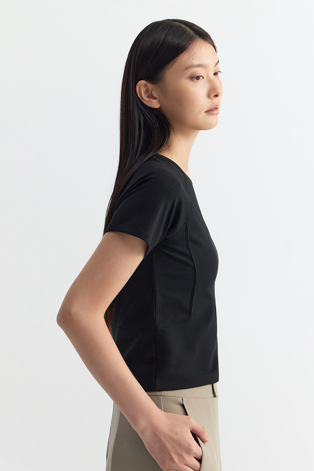 預購_FFWFTS136 Banda Light Line Crop Cover-up