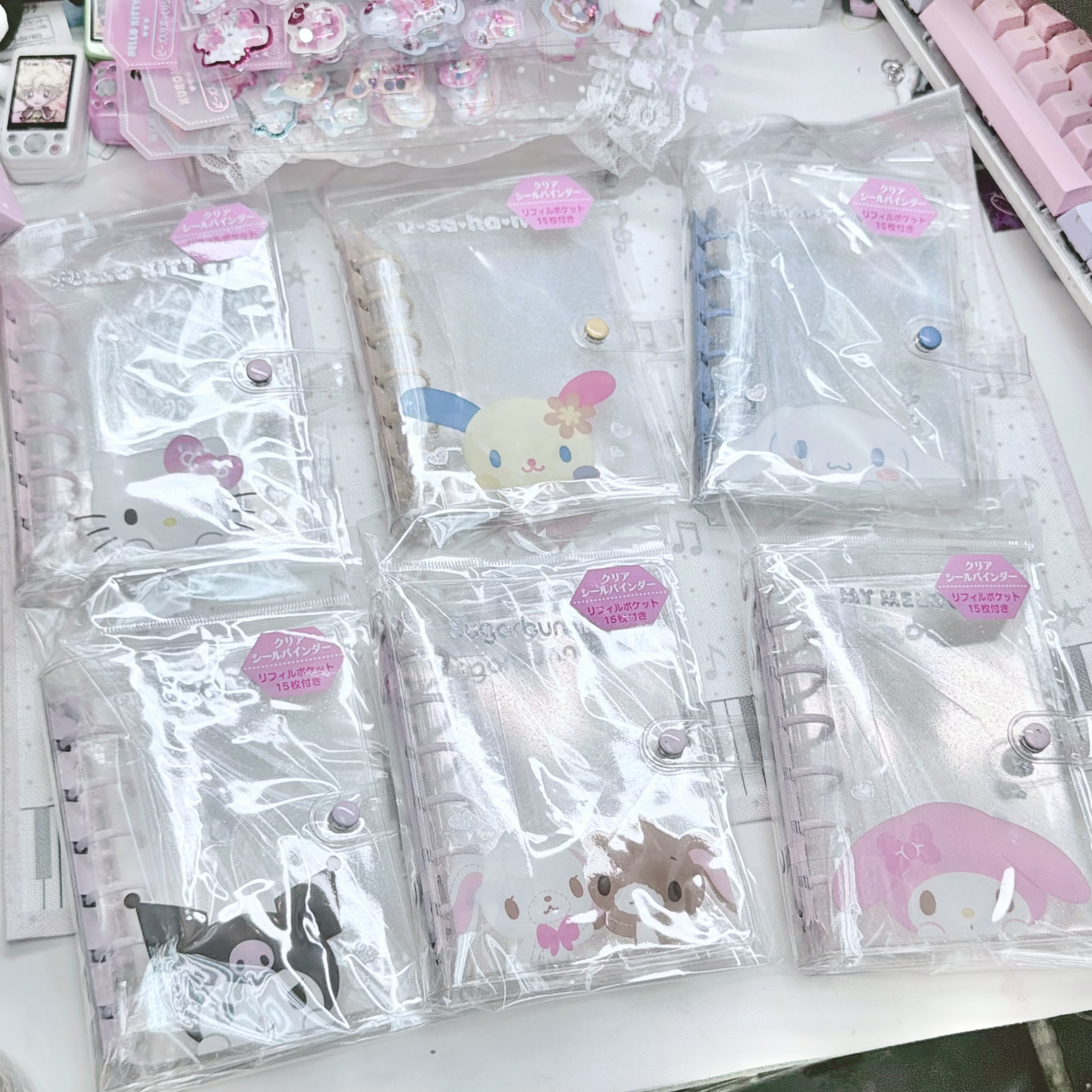 Sanrio 貼紙收納袋冊