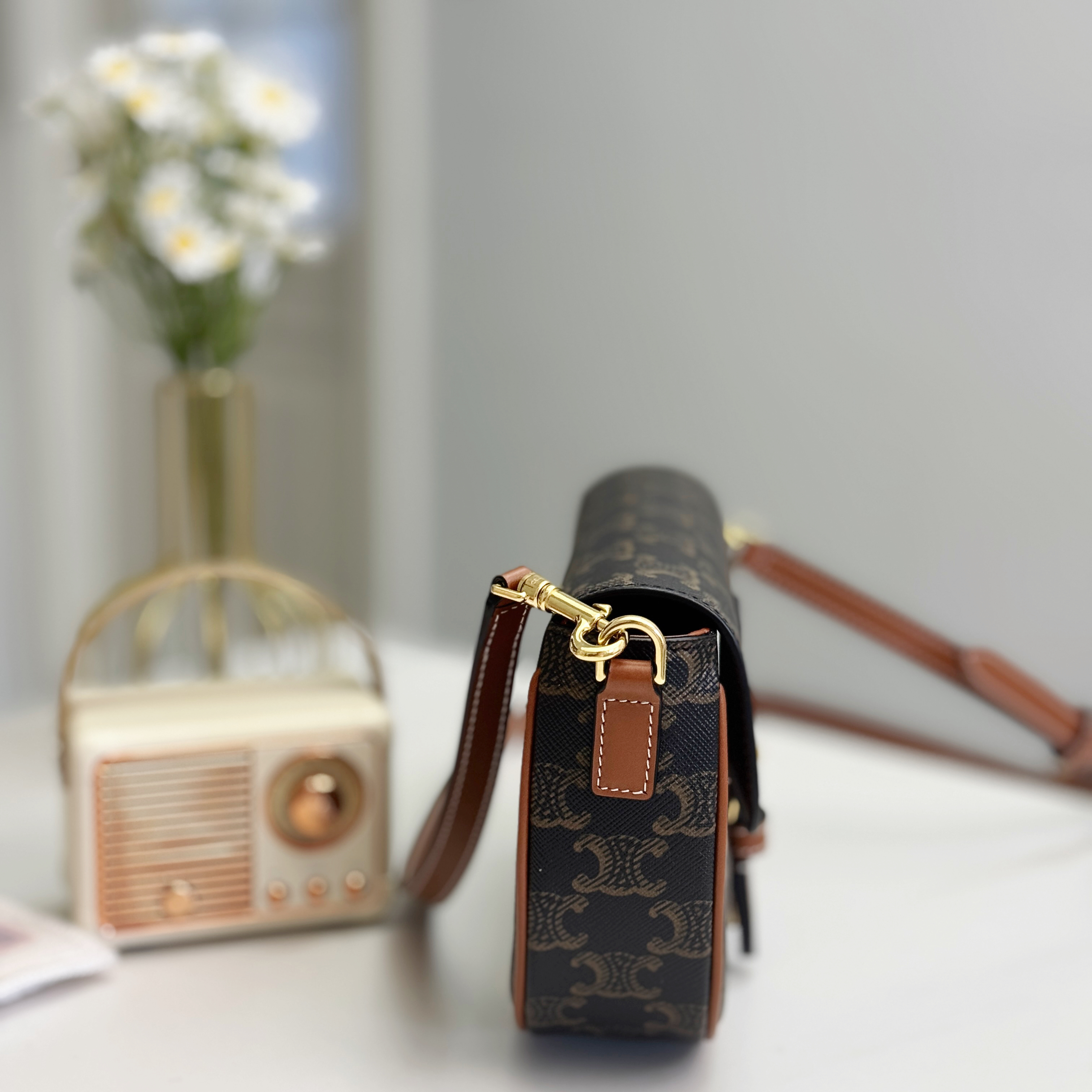 90%New Celine Folco 2用手袋 Canvas