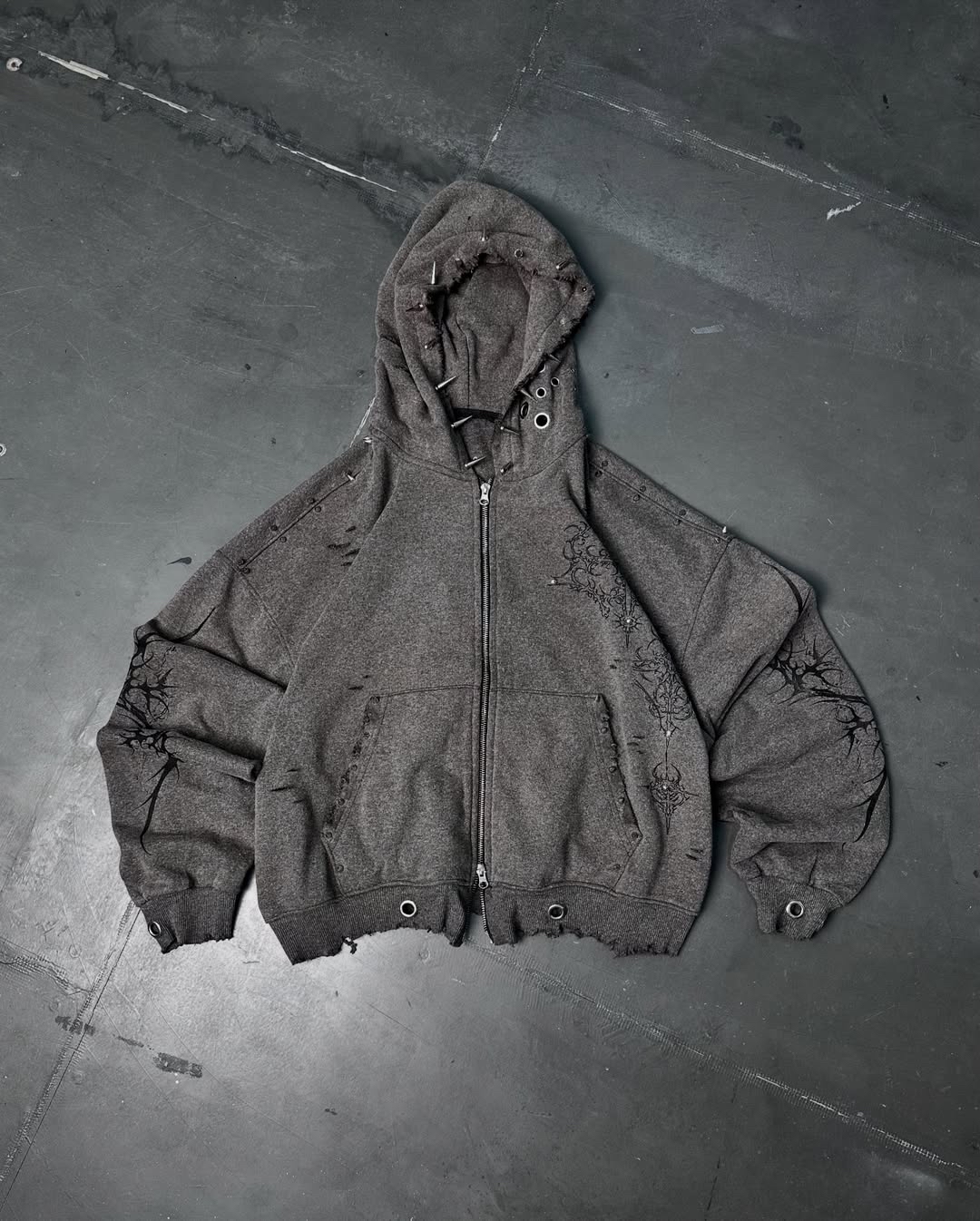 TRAPPER CLUB LIMITED EDITION BOXY ZIP HOODIE