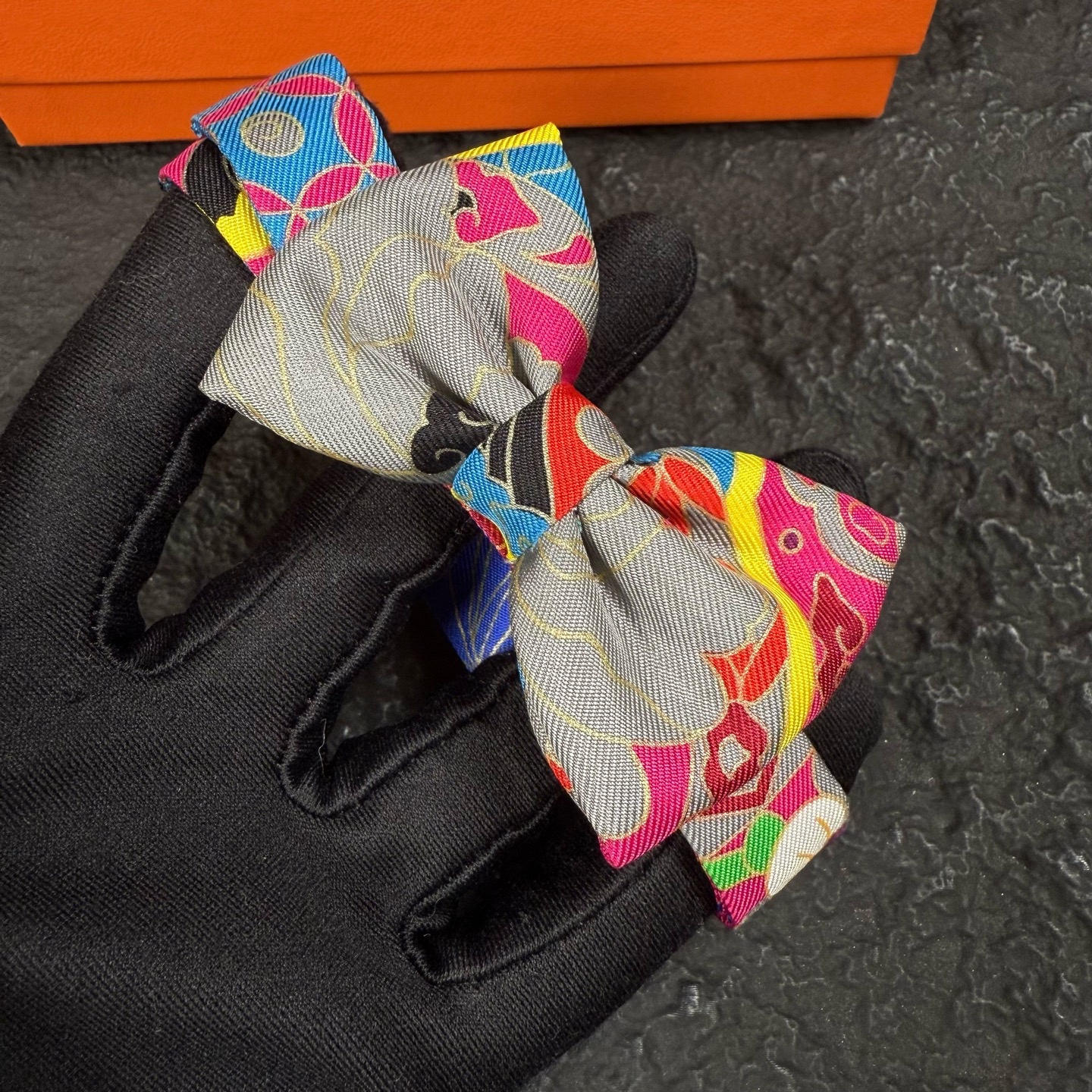 Pre-owned Hermes Bow Tie