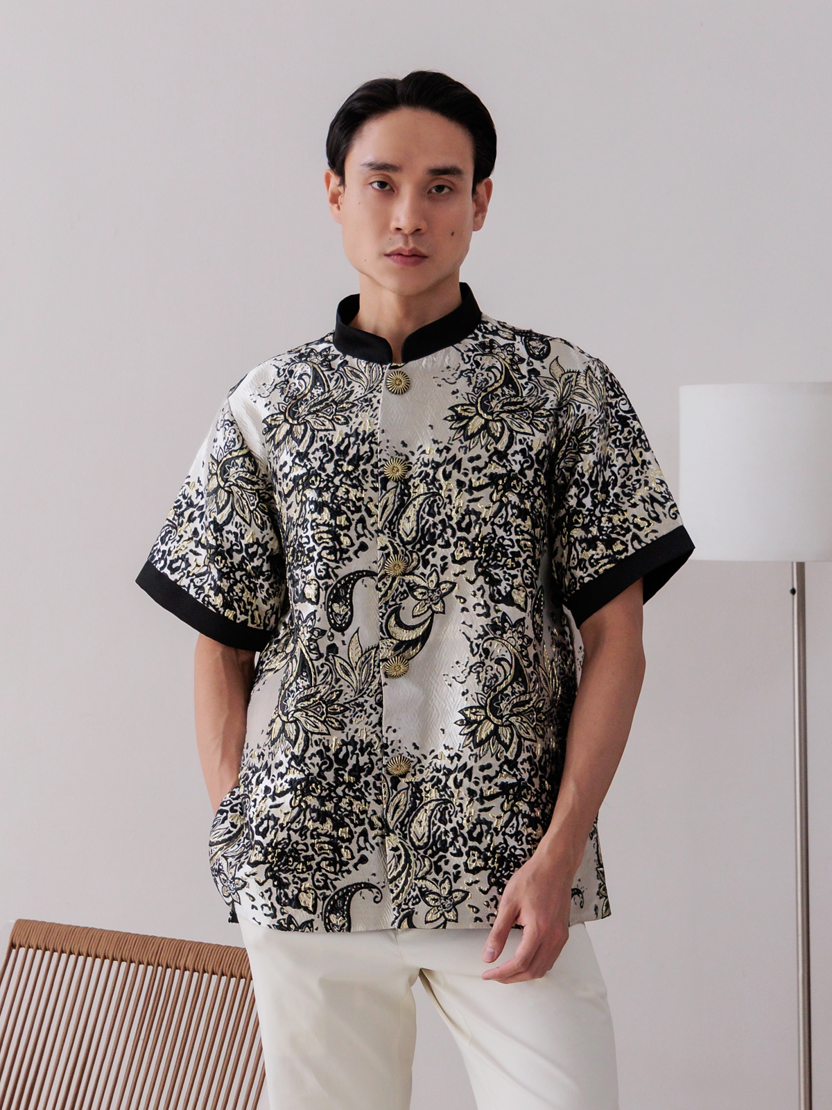 【Pre- Order】Gilded Majesty Elegance shirt 臻华盛景 M260