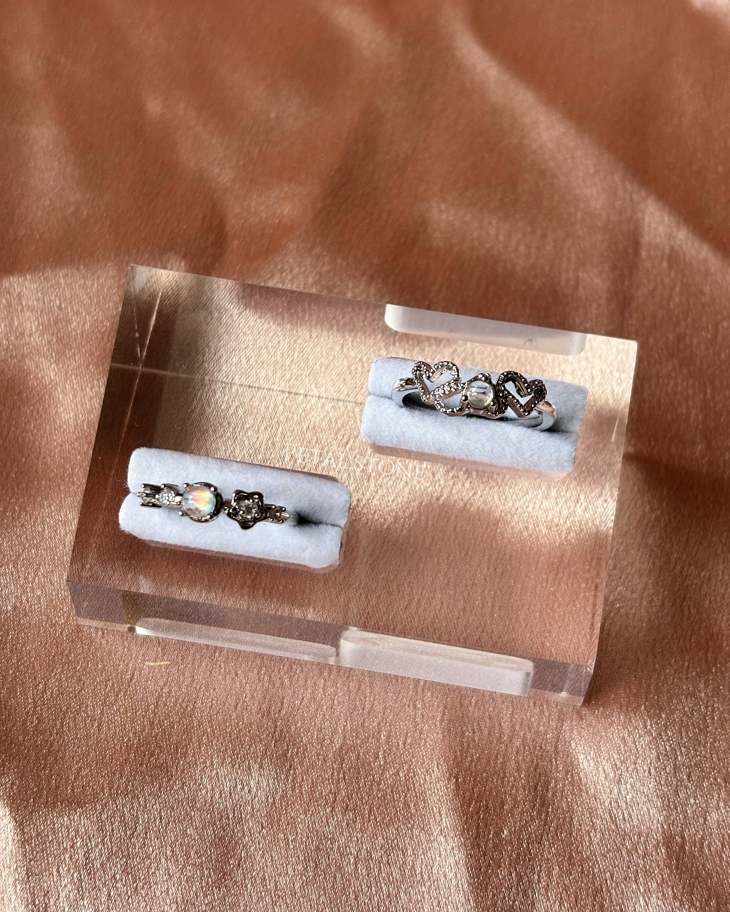 🌈馬島月亮石戒指💍
