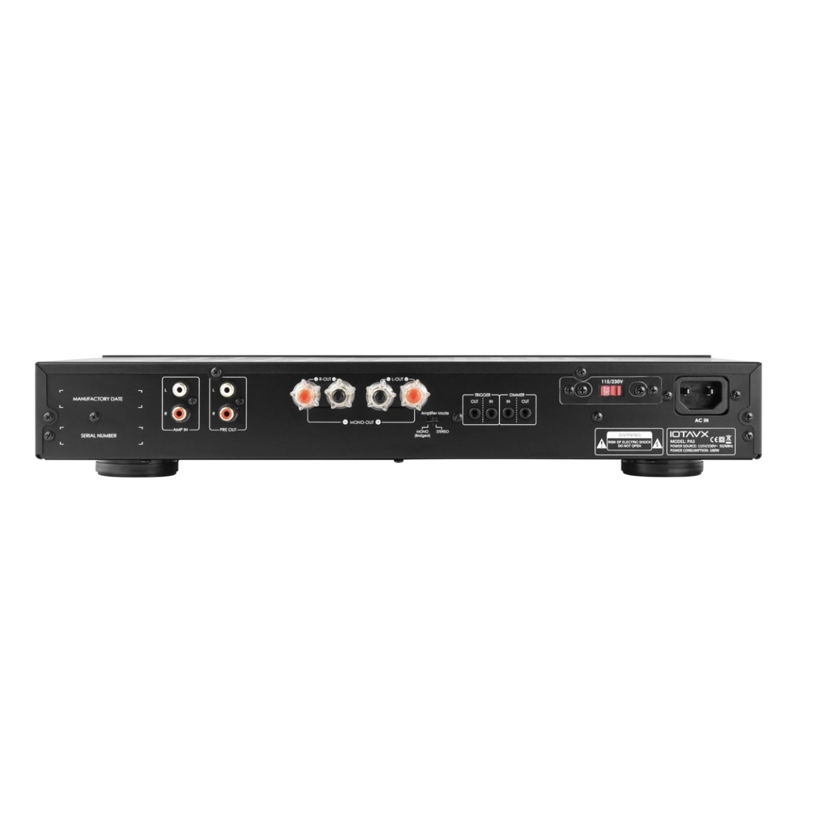 IOTAVX PA3 Stereo Power Amplifier