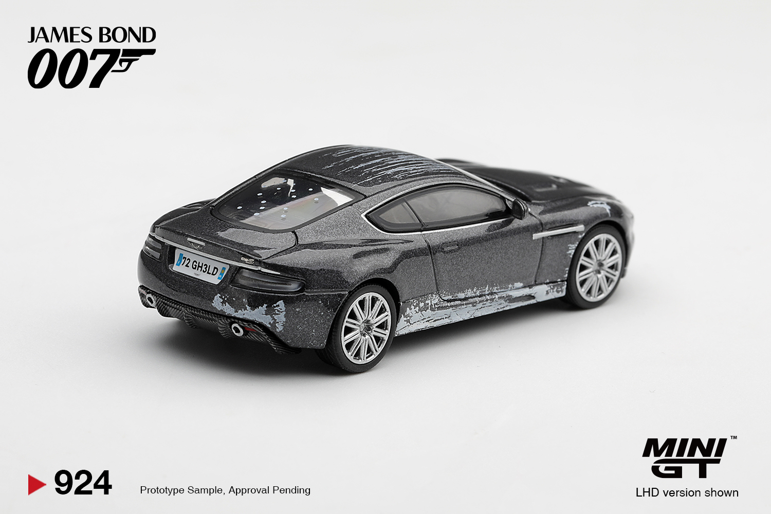 MINI GT 007 Aston Martin DBS "Quantum of Solace" / English Blister Packaging (MGT00924-007E) MINIGT