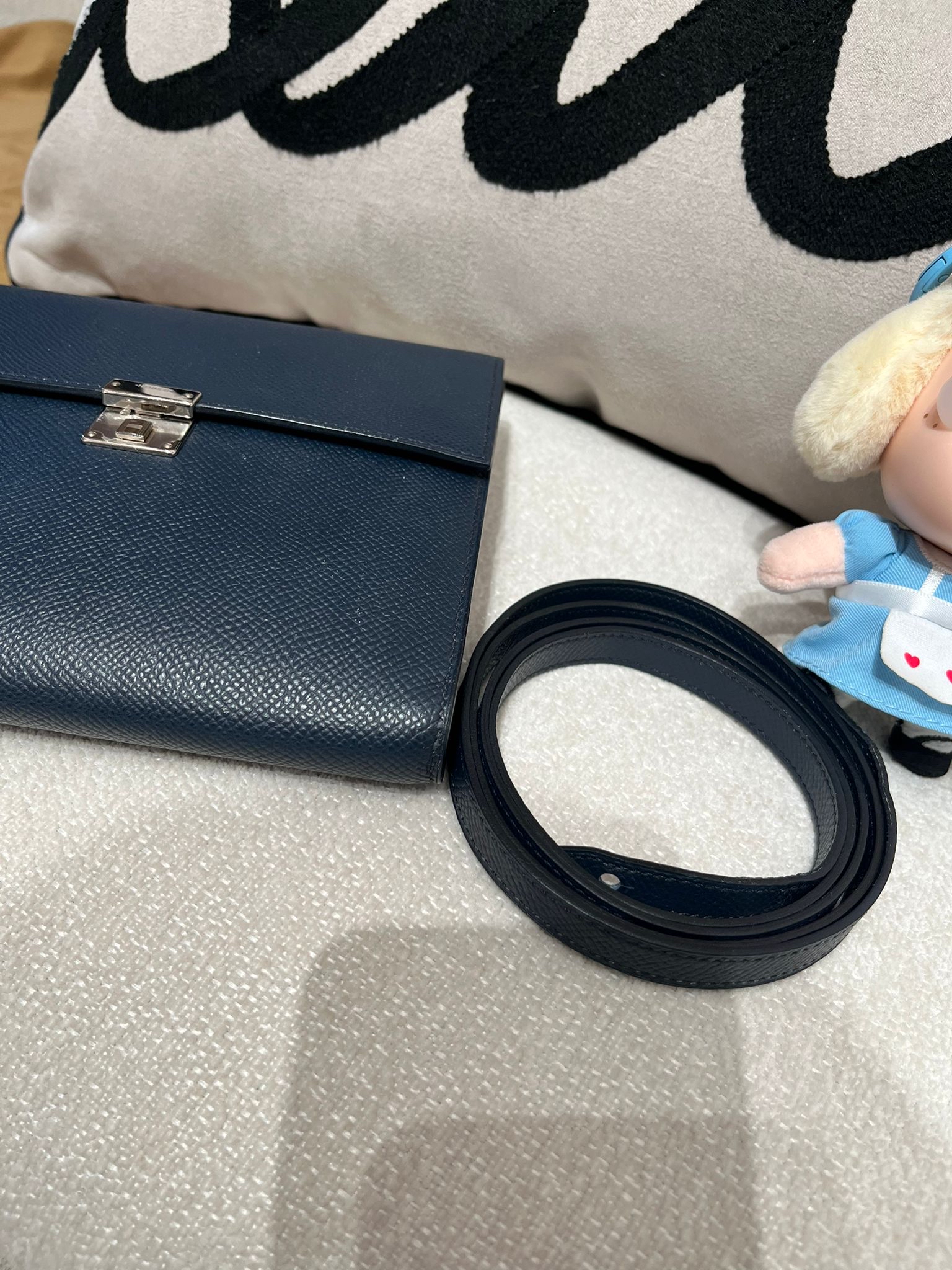 Hermes clic 16 bag Epsom ,STAMP A 100%Authentic, 92%new✅dust bag 