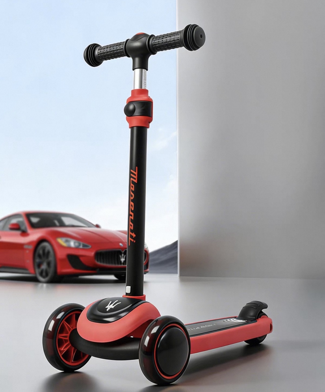 Maserati 意大利瑪莎拉蒂正版授權兒童滑板車