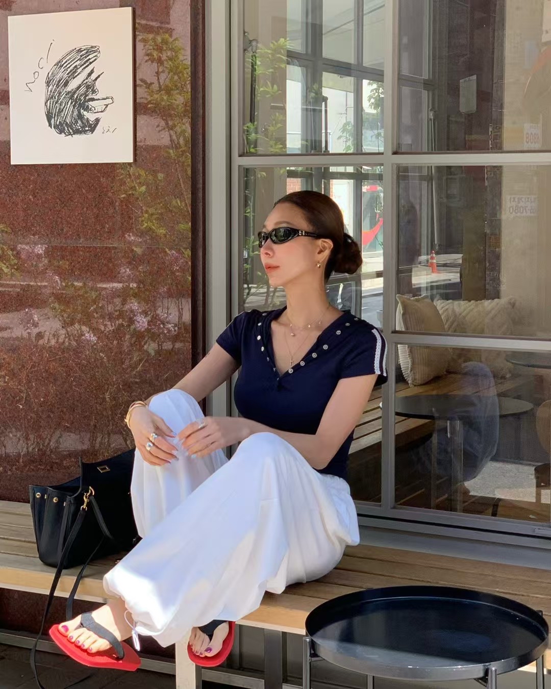 F11 喱士邊有帽Top