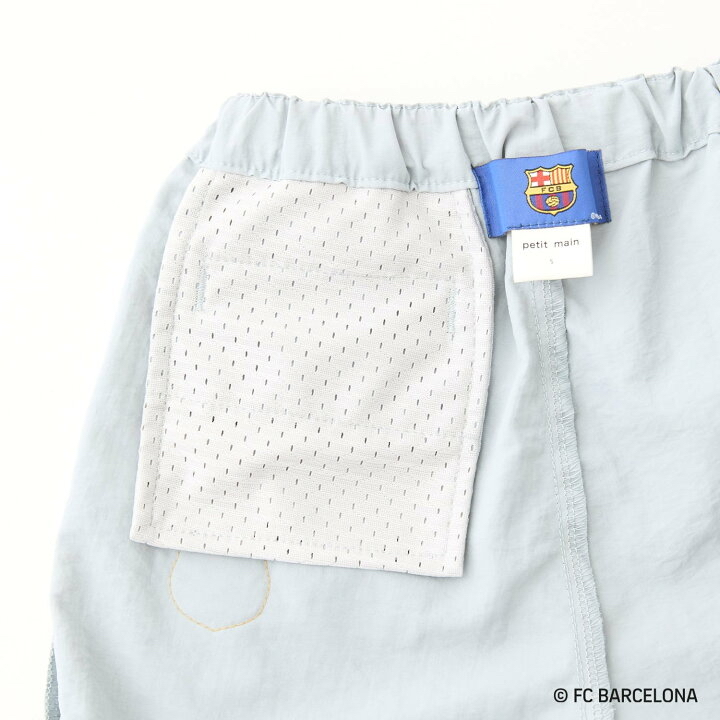 🇯🇵預訂 日本直送🇯🇵Petit Main x 巴塞球隊系列三色球隊標誌梭織短褲