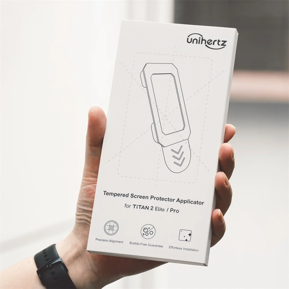 Unihertz Titan 2 Elite 鋼化玻璃保護貼連貼膜器 Screen Protector