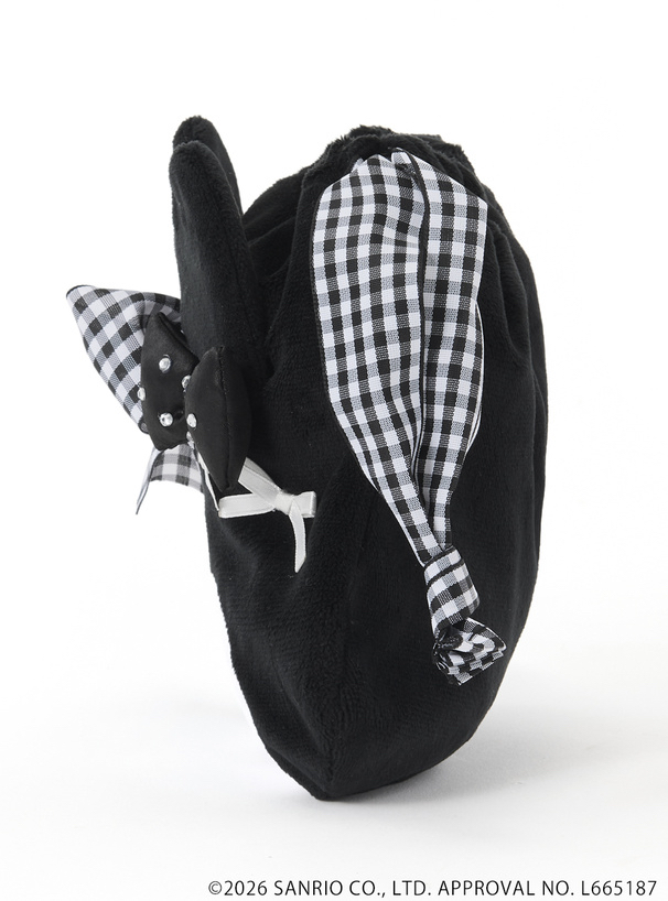 🎀【預訂】Black My Melody Valentine's Day Drawstring Bag