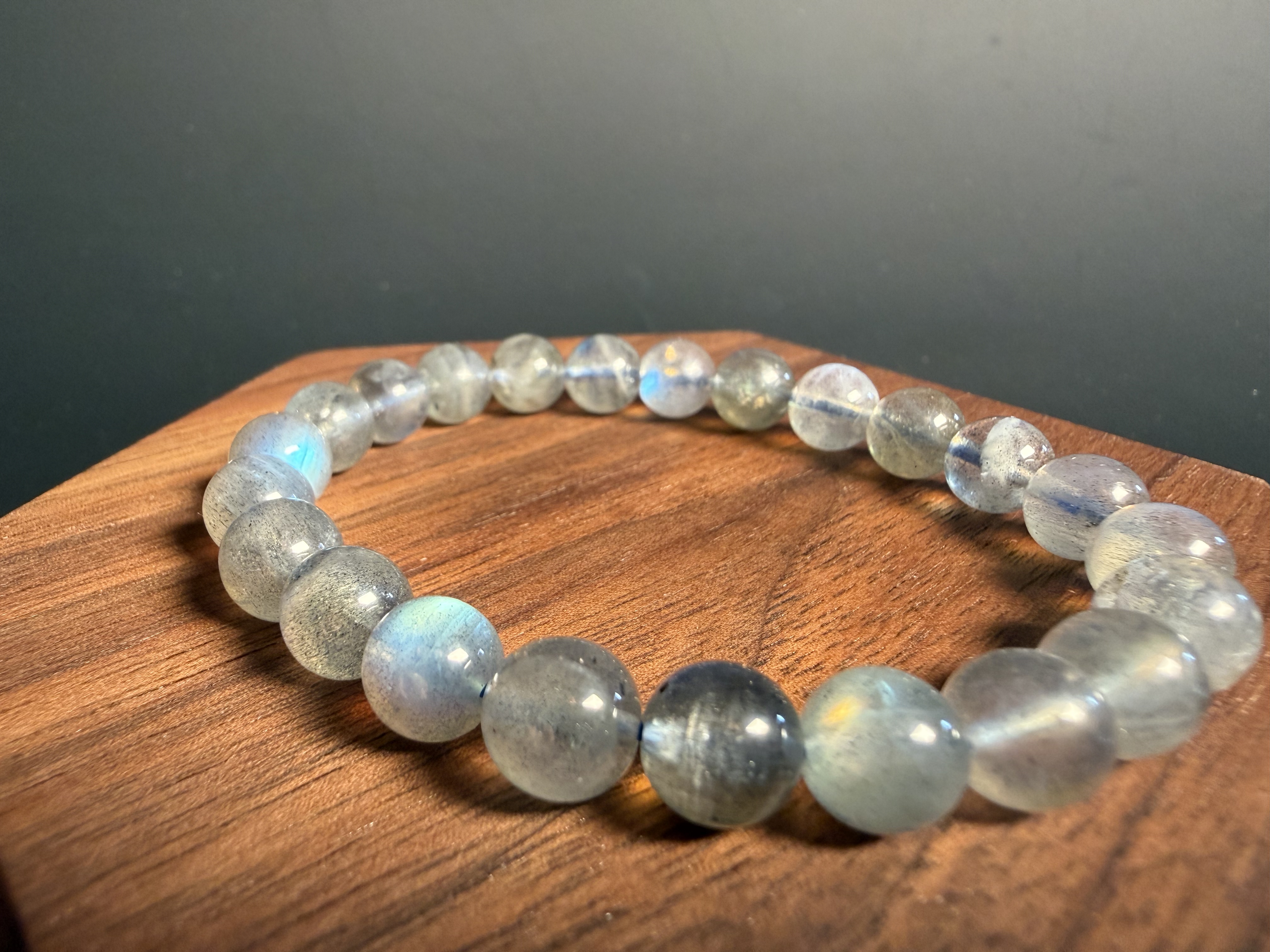 灰月光手串 (8mm) (Option 3)