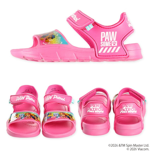 🇯🇵預訂 日本直送🇯🇵汪汪隊立大功圖案粉紅色涼鞋