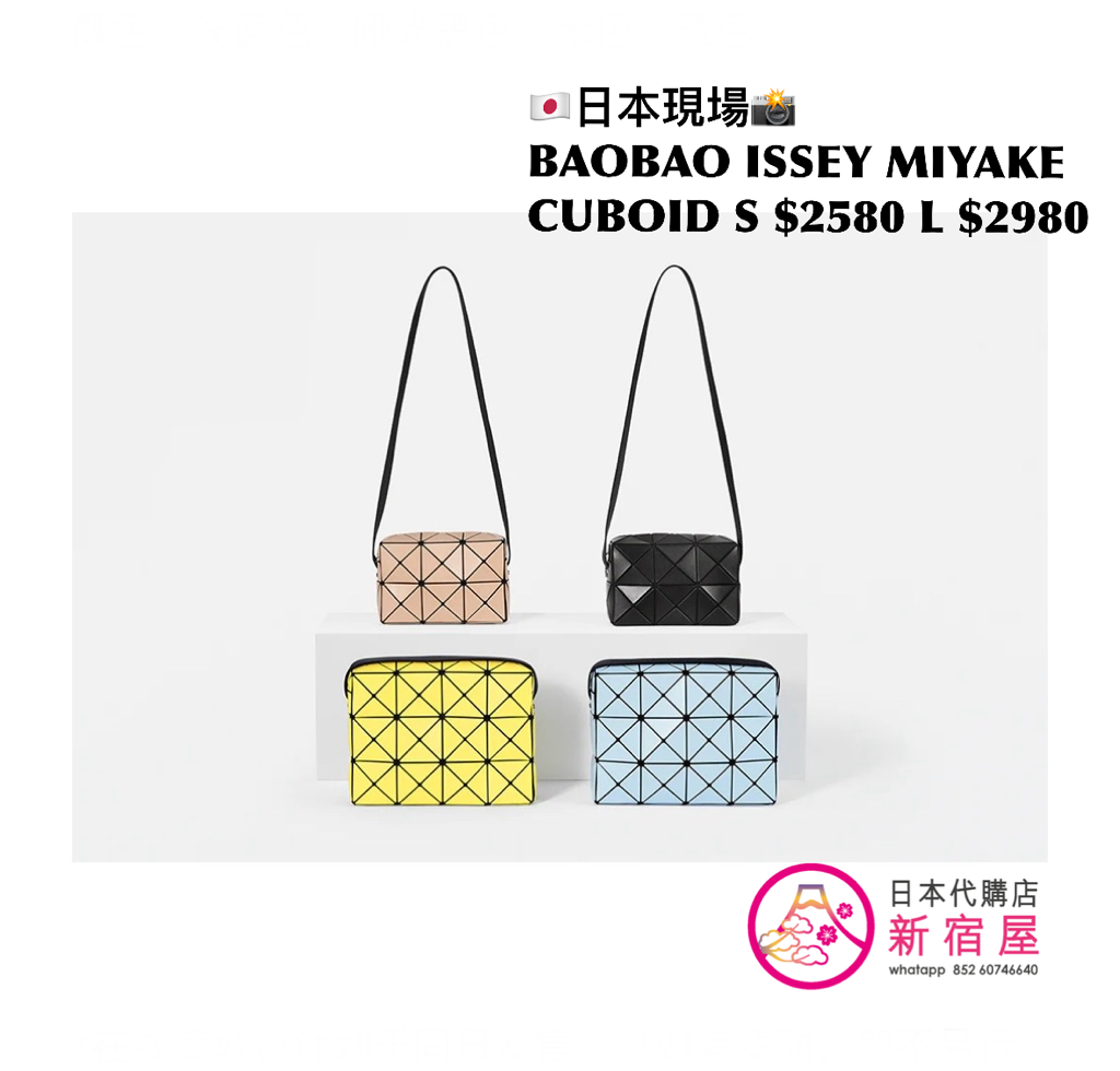 BAOBAO ISSEY MIYAKE CUBOID S/L