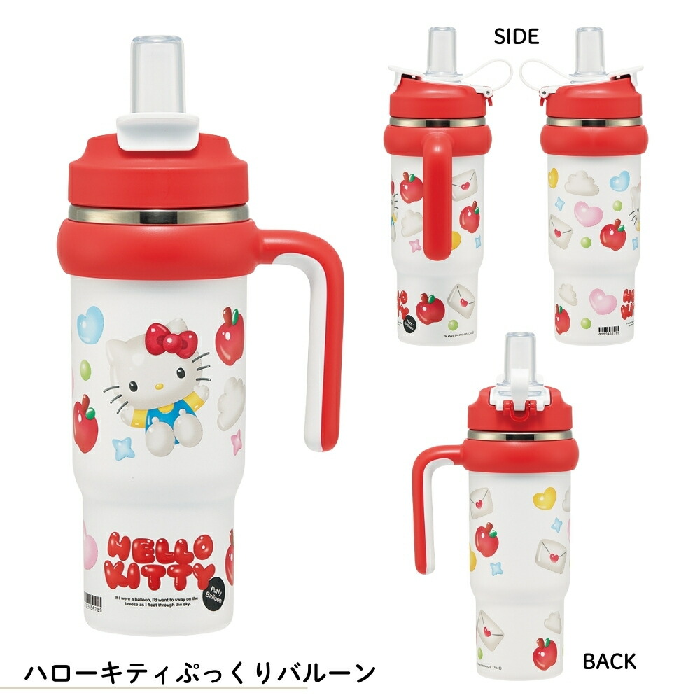 🆕【⭐訂購⭐】 🇯🇵日本直送 🌀#Skater x #Sanrio / #Disney 不銹鋼保溫吸管水壺 (830ml) ［8款選］🌀 [ELED-0075][260608]