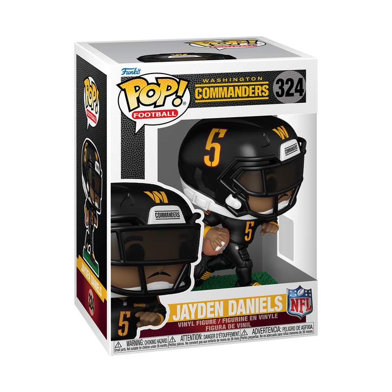 📦訂購 美國代購 Funko POP! NFL Jayden Daniels Figure 華盛頓司令隊 模型