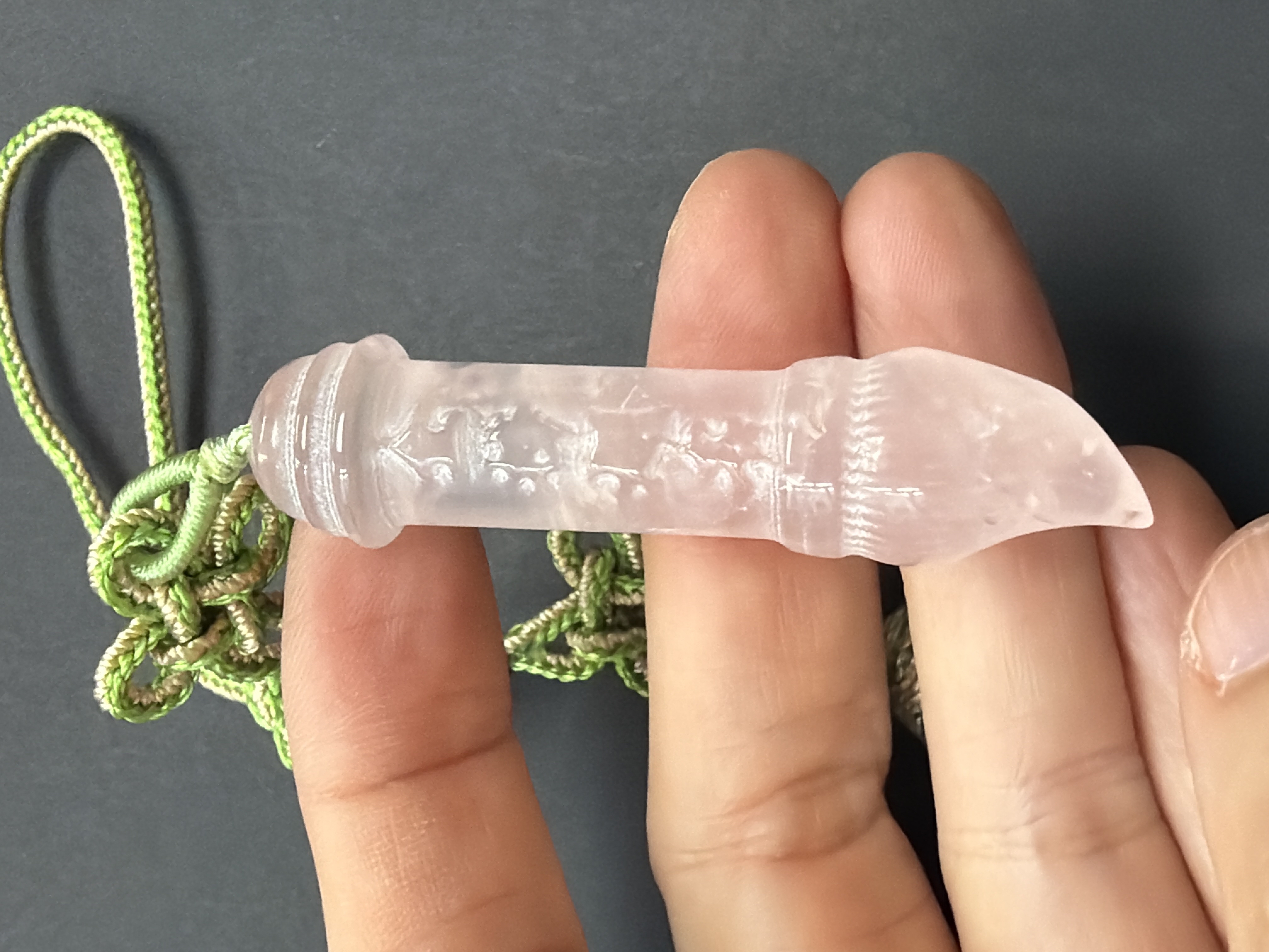 #1 粉晶文昌筆 （已加持）