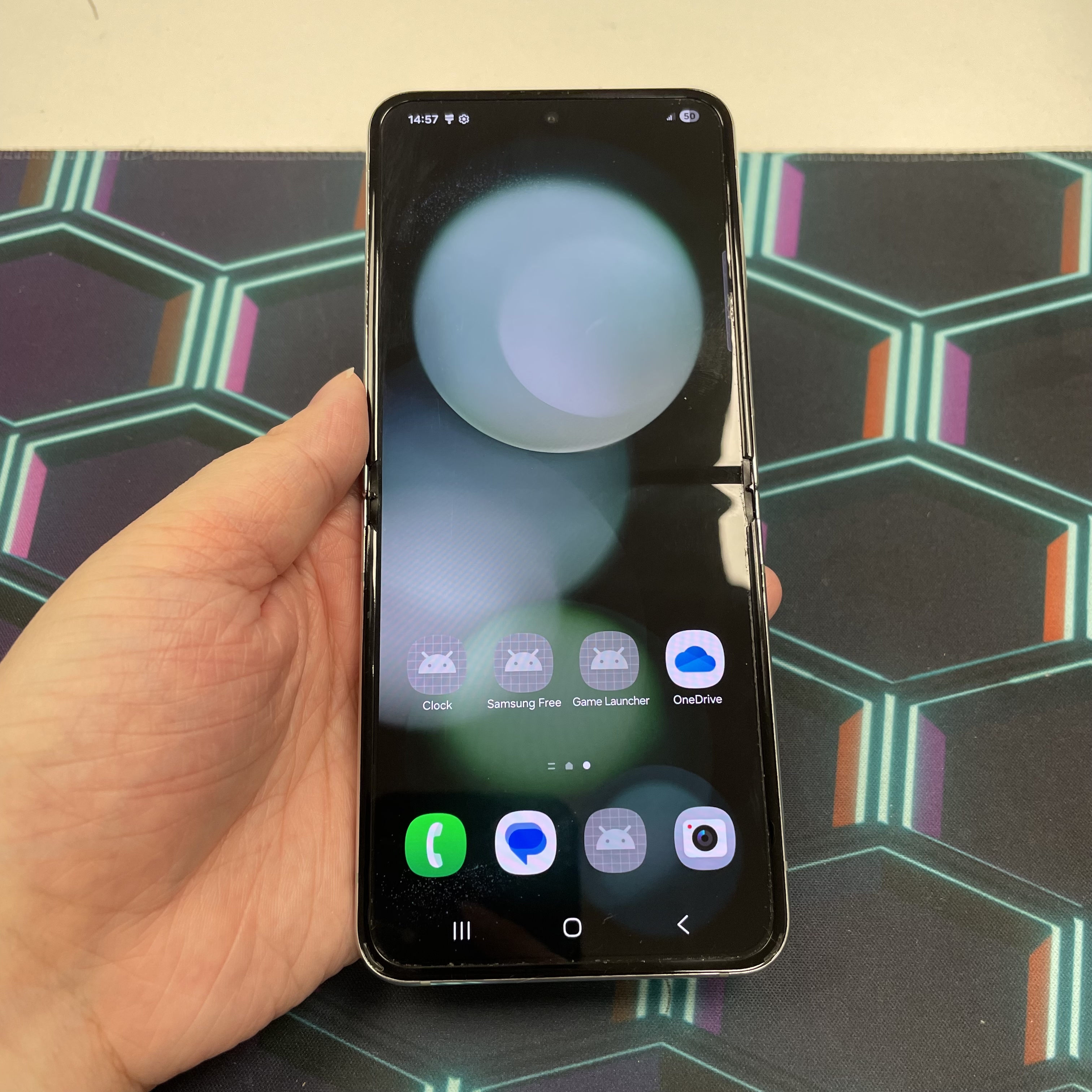 *6397 Galaxy Z Filp 5 勁靚機 8+512GB 綠色 green