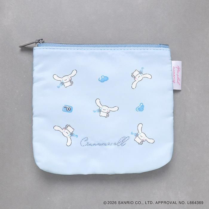 現貨｜Sanrio Cinnamoroll 玉桂狗 Flowering After school memories系列 日版 化妝袋 紙巾袋 (LSR-P010-A)