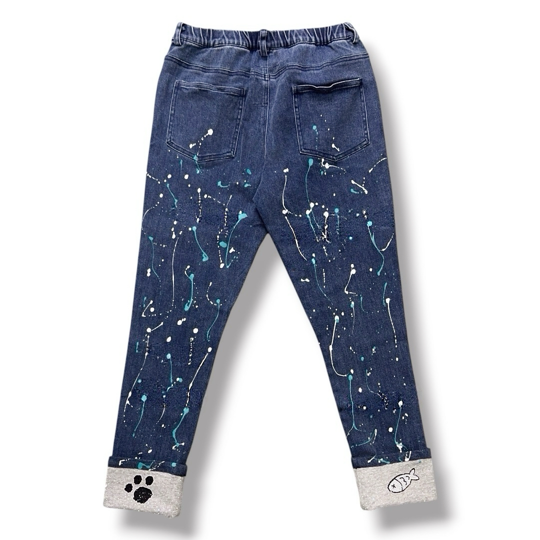 Me&Yo Paint Denim Paggings
