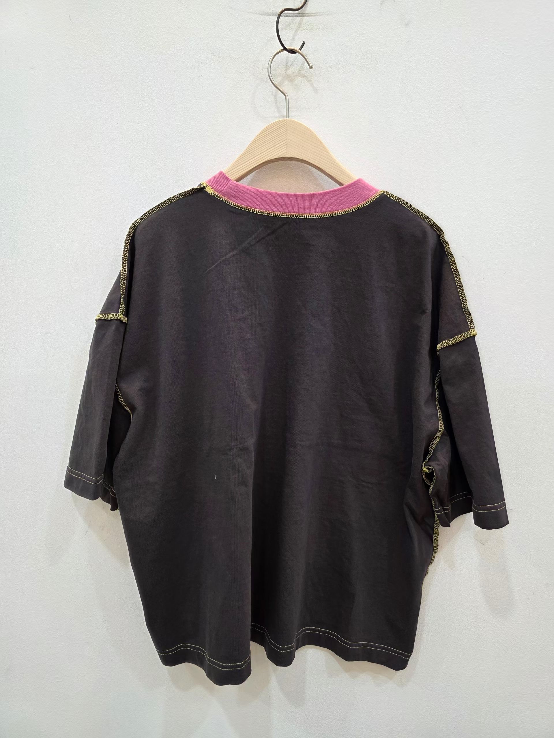 DA OX 返骨撞色tee