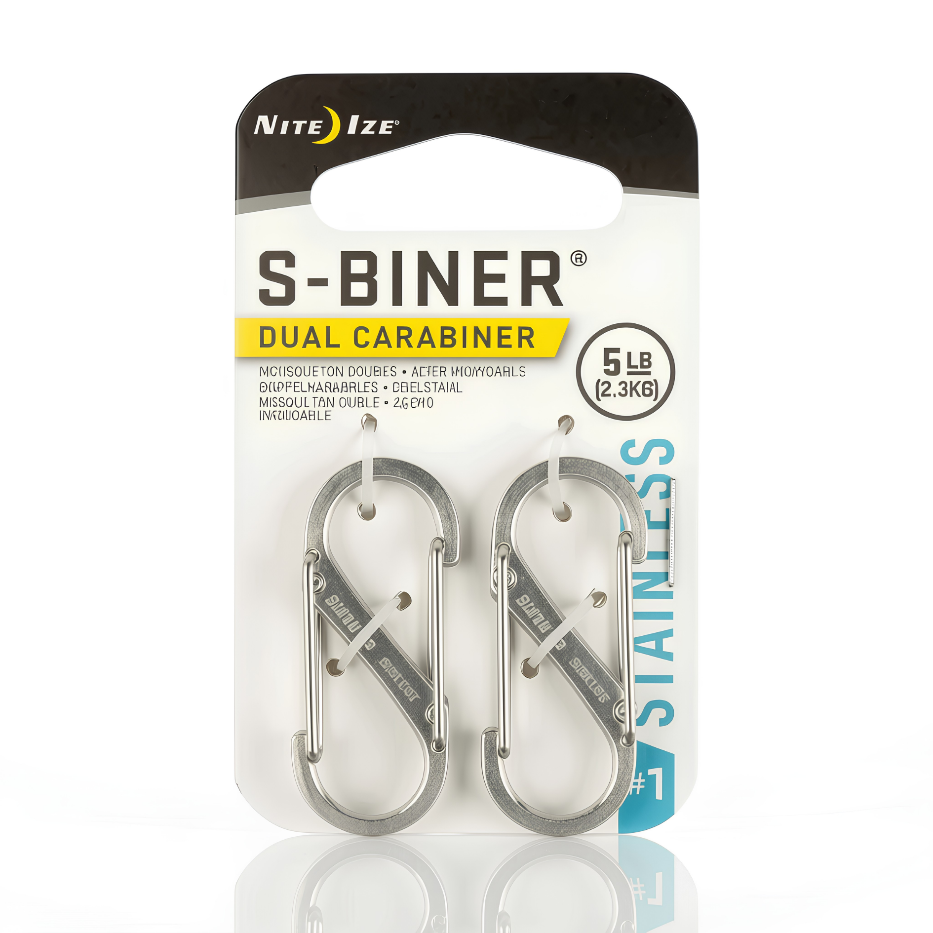 Nite-Ize S-Biner #1, 2 pcs Set
