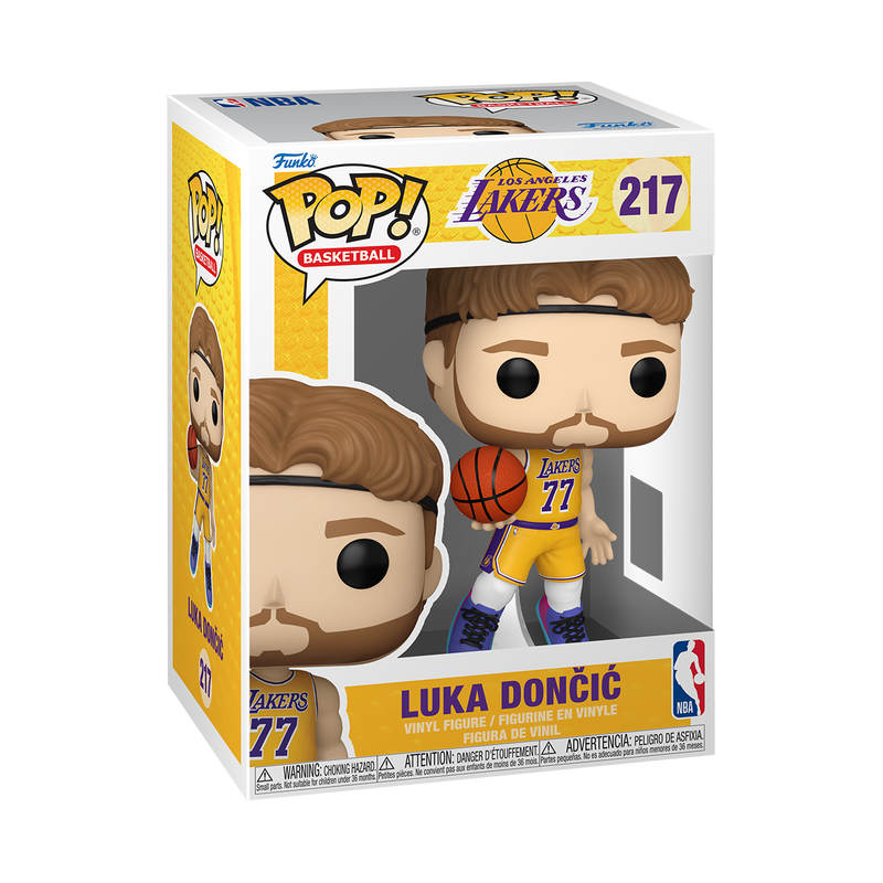 📦訂購 美國代購 Funko POP! NBA Luka Dončić (2025 Icon Edition Uniform) Figure 洛杉磯湖人 模型