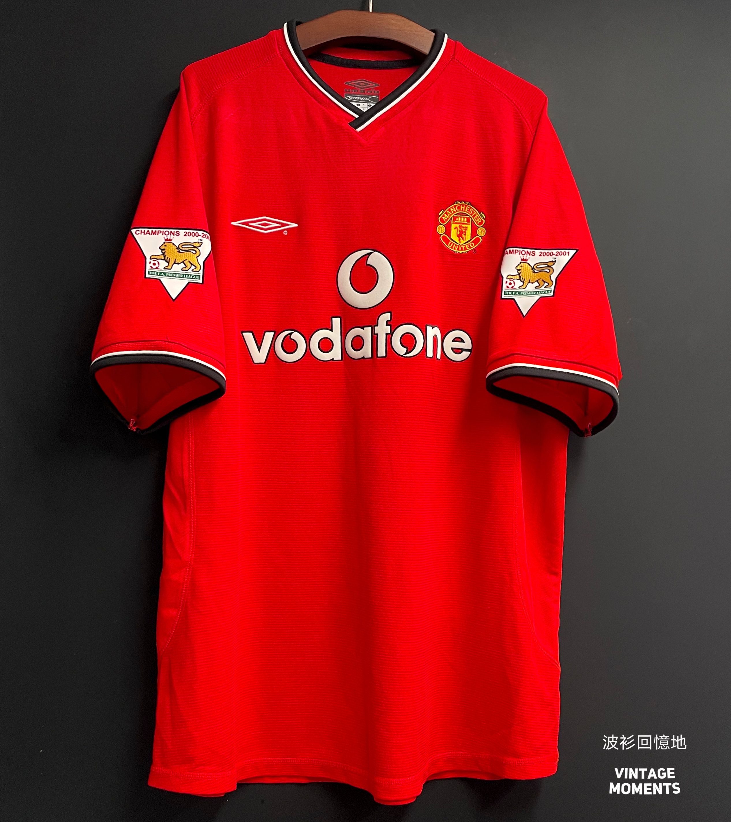 曼聯01/02主場 碧咸 MANCHESTER UNITED HOME SHIRT BECKHAM