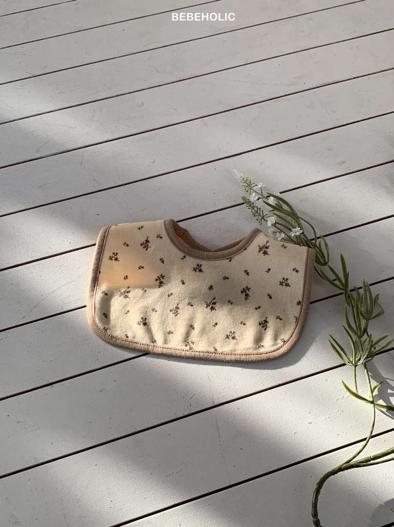 🌸預訂 韓國直送🌸🇰🇷BEBEHOLIC三色標籤碎花圍兜