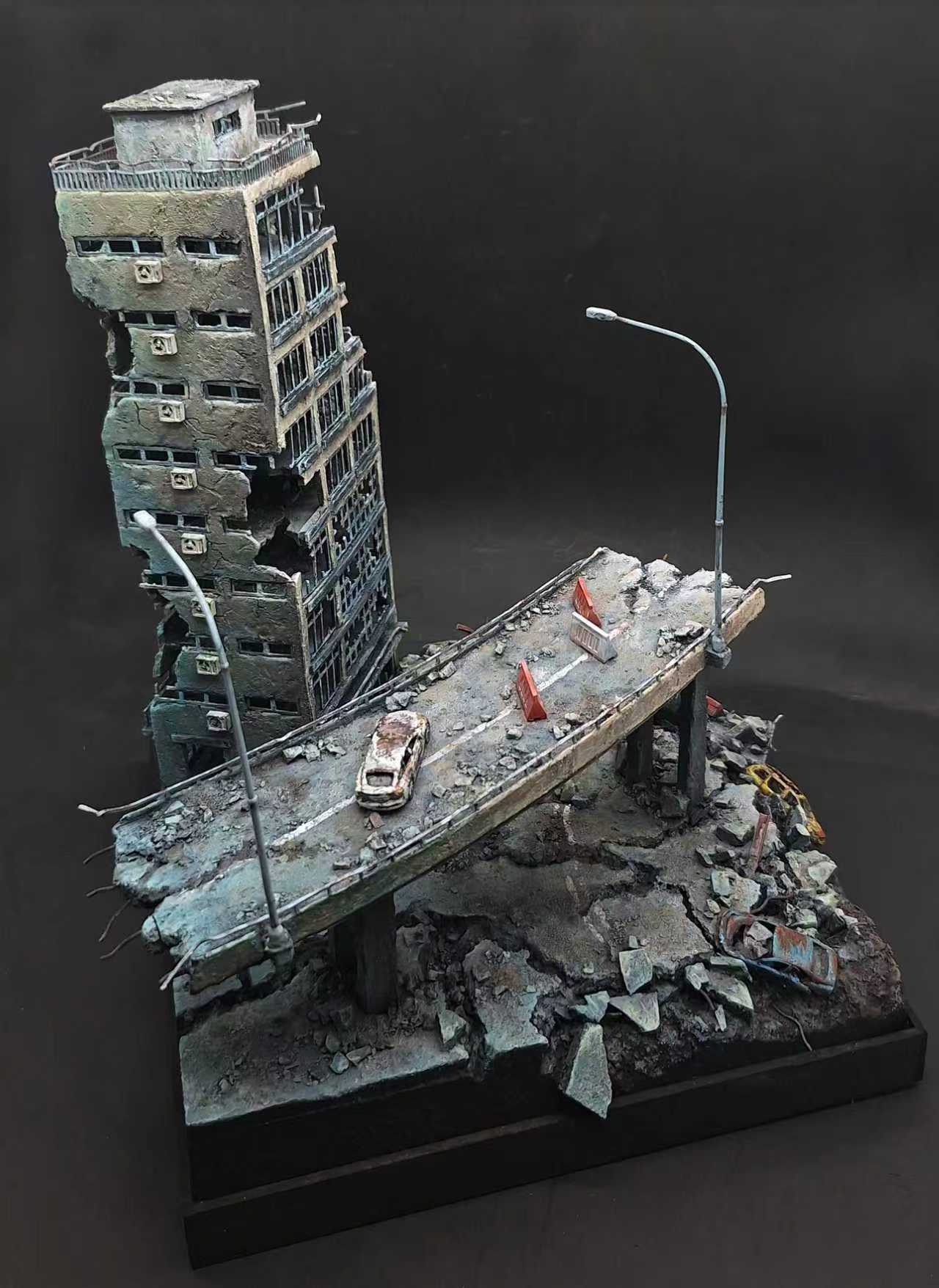 城市廢墟場景班