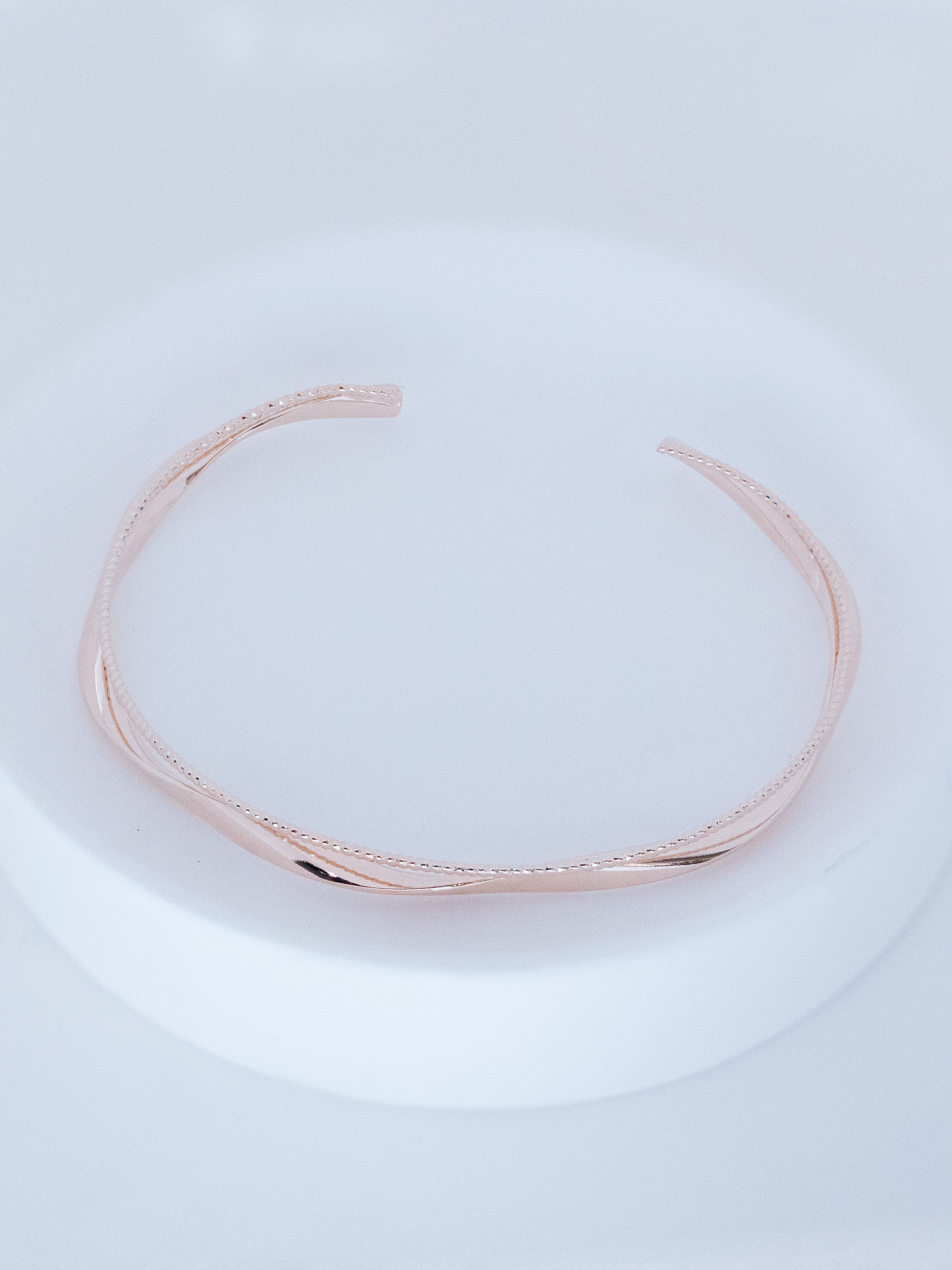 Layered Twisted Cuff Bracelet