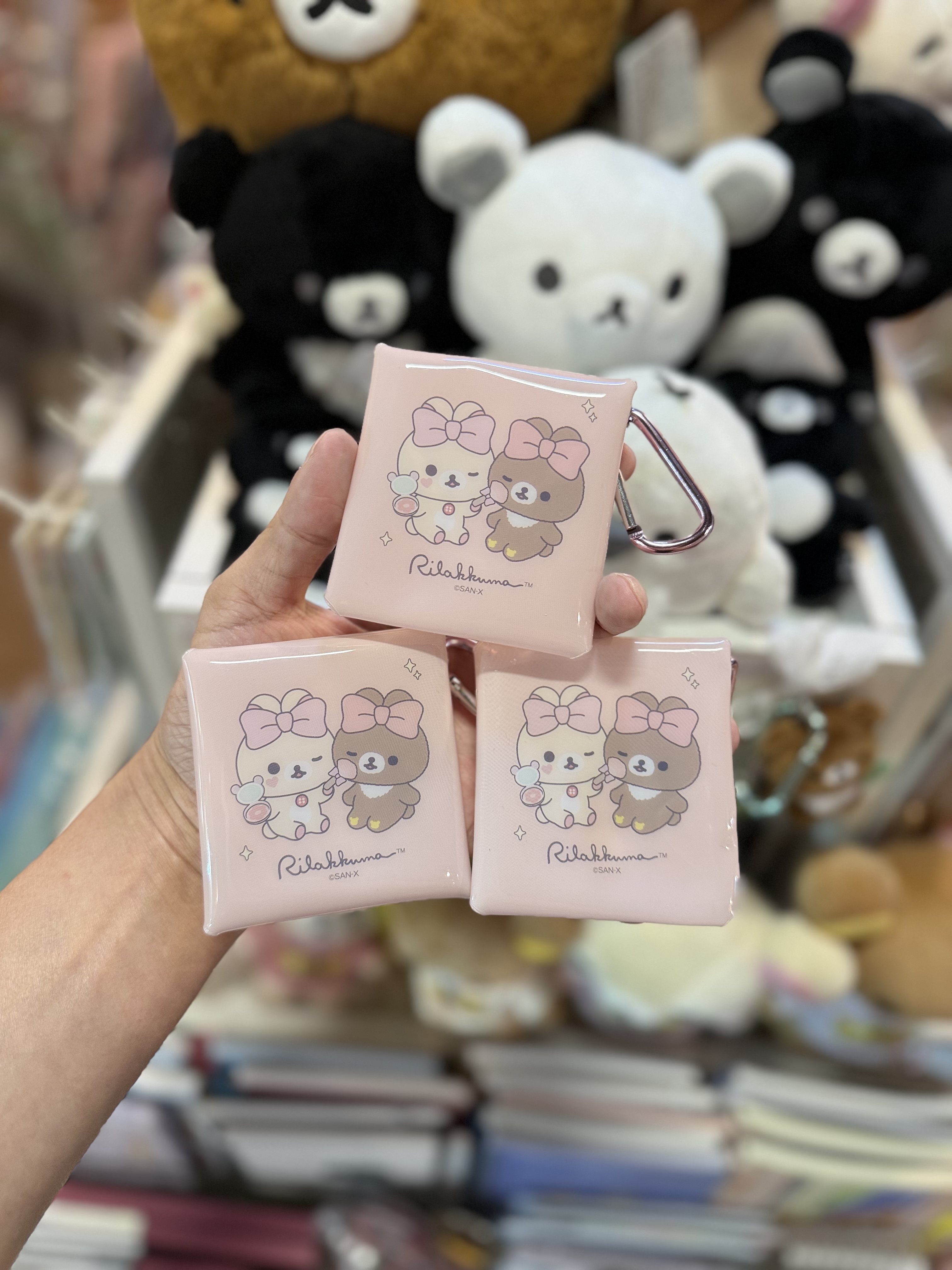 《現貨》全新日本限定RILAKKUMA化妝派對系列小物袋