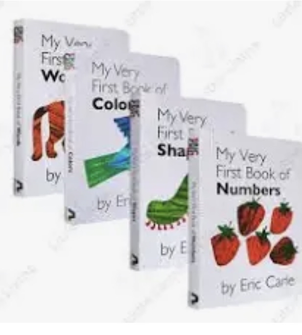 Animal Homes 2. My Very First Book of Motion 3. My Very First Book of Food 4. My Very First Book of Shapes 5. My Very First Book of Numbers 6. My Very First Book of Colors 7. My Very First Book of Words 8. My Very First Book of Animal Sounds