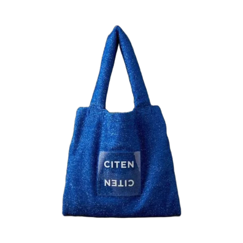 日本直送CITEN Sparkling Clear Logo Tote Bag