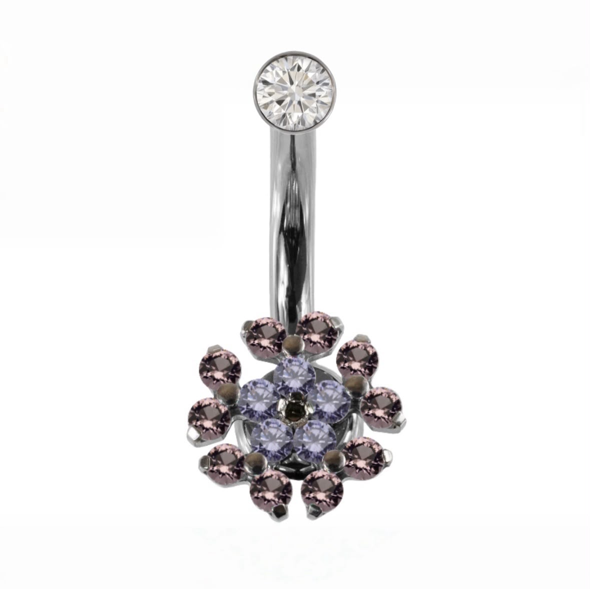 INTERCHANGEABLE NAVEL CURVE W/ PEONY