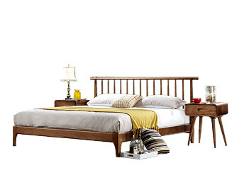 1.5米/1.8米 實木床架 43