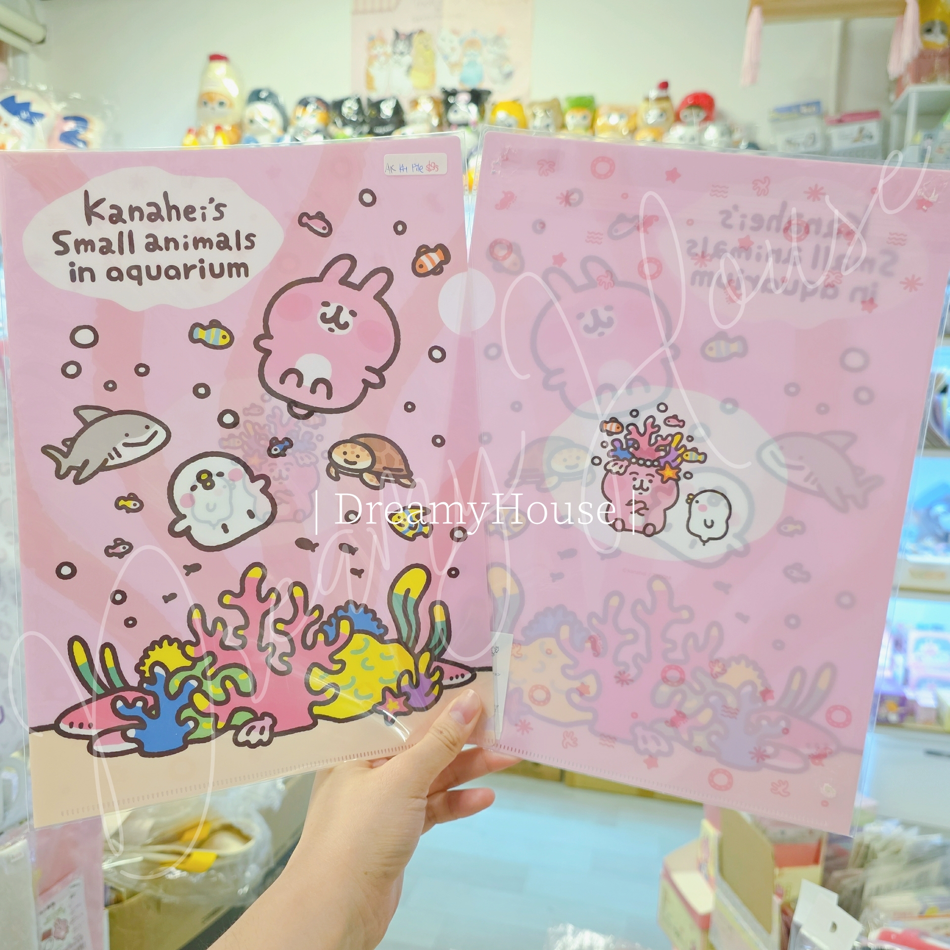 日本 kanahei 水族館限定 A4 File