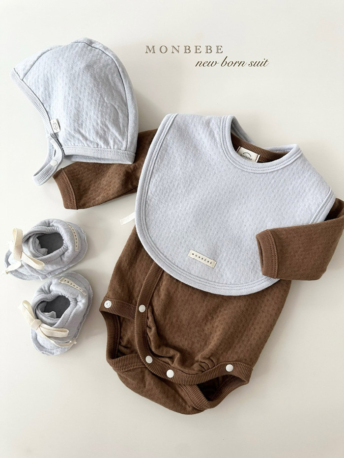 🇰🇷Monbebe babysuit(不連帽）
