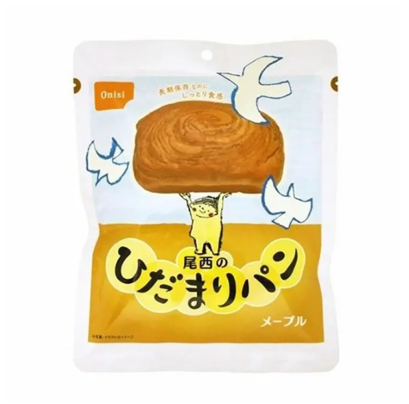 尾西陽光麵包（楓糖口味）｜常溫保存5年・防災/露營/緊急備糧 x 3 平行進口 此日期前: 30/08/2030