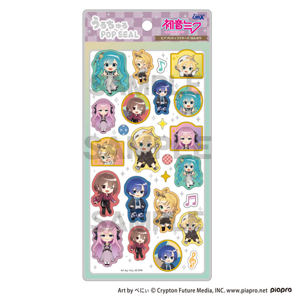 初音未來 3D貼紙