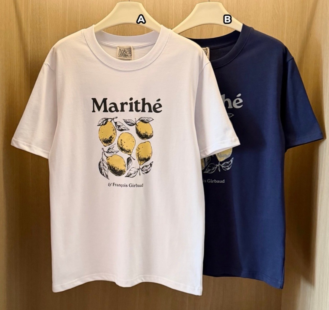 韓國🇰🇷 Marithe (MFG) 檸檬印花短袖Tee