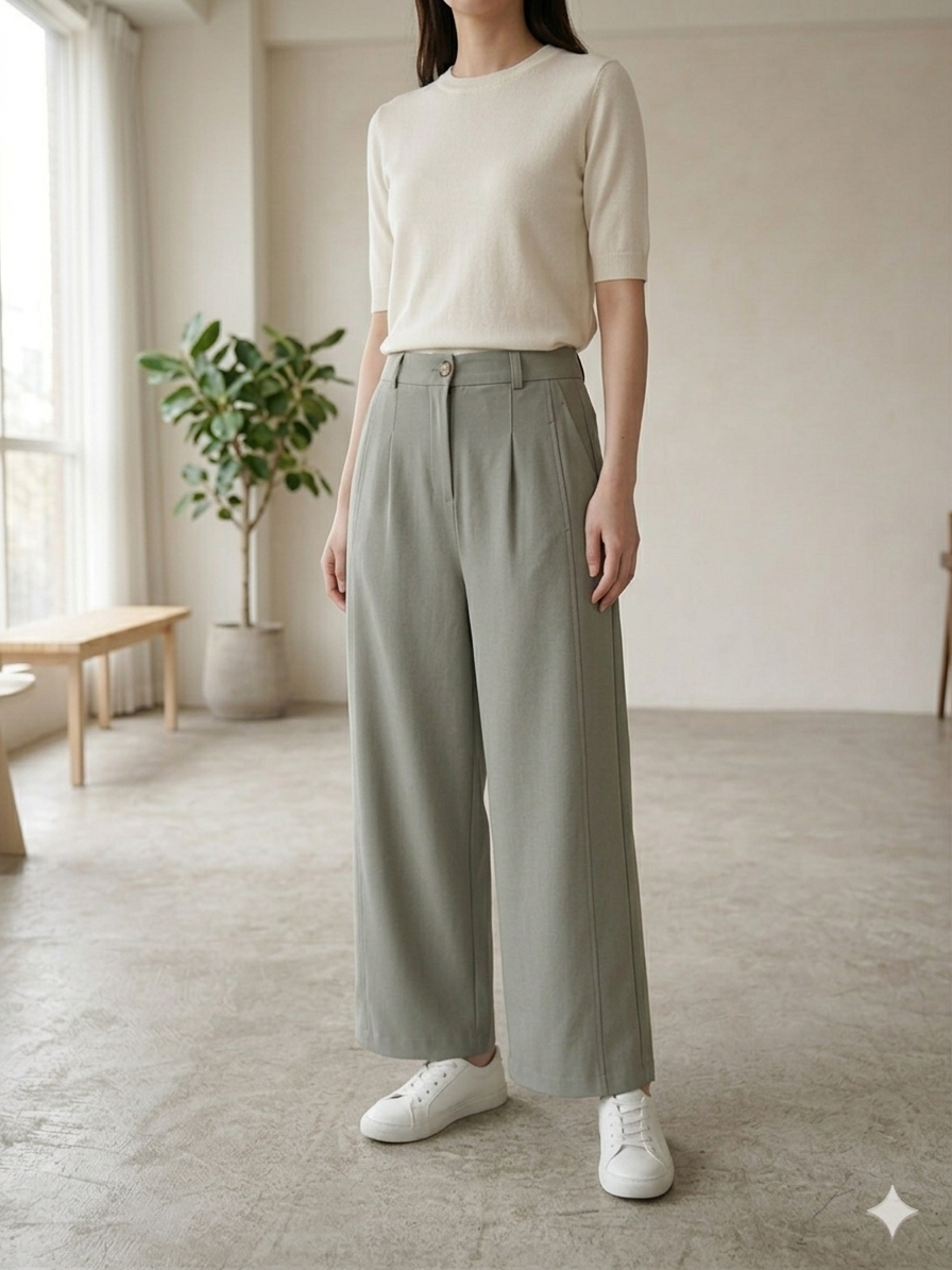 High Waist Long Pant