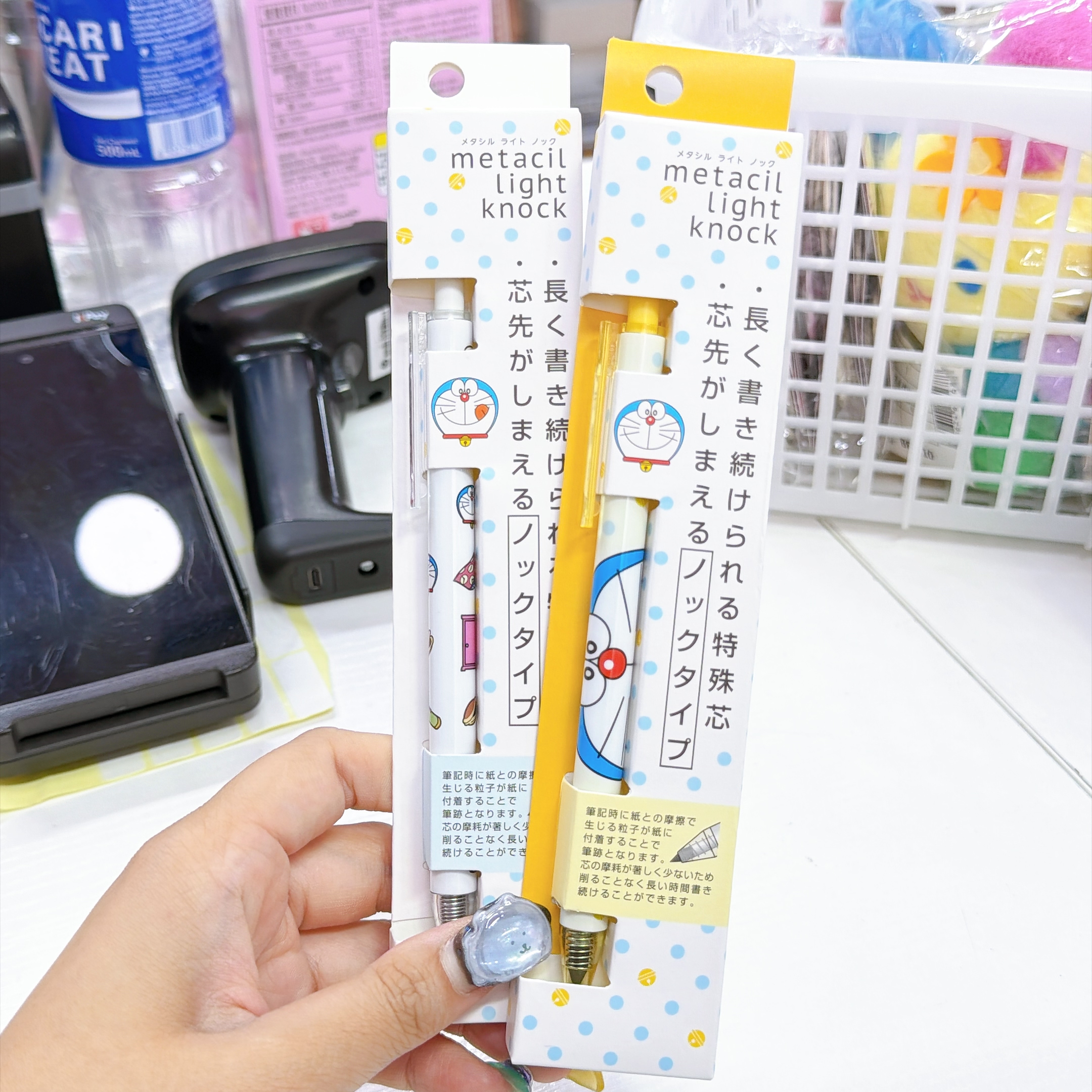 日本直送新款多啦A夢比卡超金屬鉛筆 