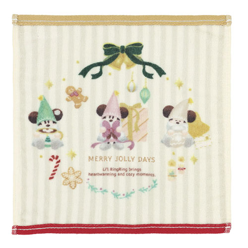 【預訂】TDR Merry Lil RingRing - towel 2p