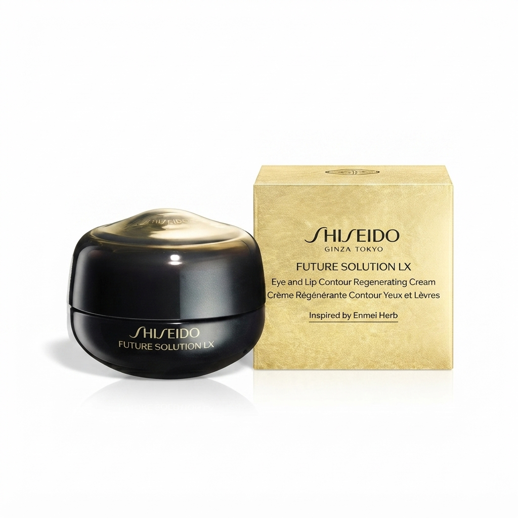 45折 資生堂 Shiseido Future Solution LX 晶鑽眼唇多元再生乳霜 17ml | 延命草抗老、提拉眼角、淡化唇紋